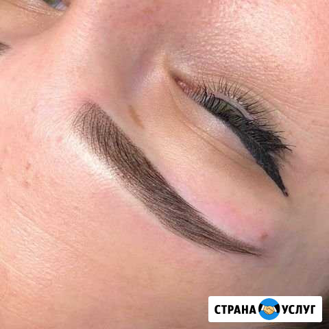 Напыление бровей, бархатная стрелка, напыление губ Курск - изображение 1