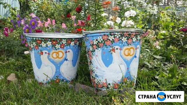 Свадебные ведра Верхнеяркеево - изображение 1
