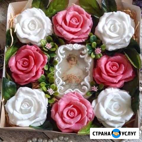 Подарочное мыло ручной работы Серпухов - изображение 1
