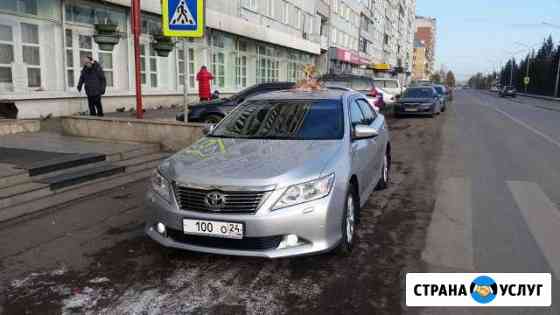 Аренда авто с водителем Toyota Camry Красноярск
