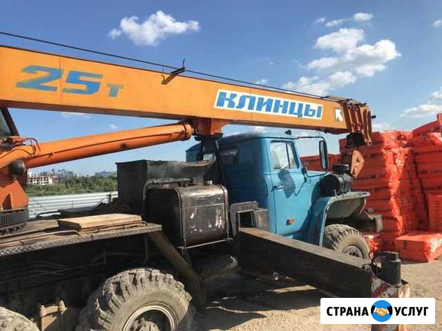 Автокран аренда 22м 25т Вездеход Рязань - изображение 1