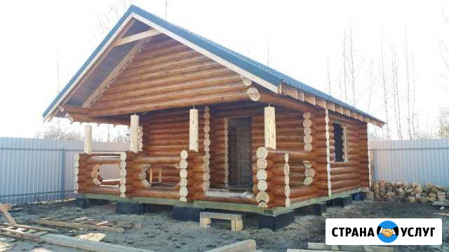 Срубы домов, бань от производителя Череповец - изображение 1