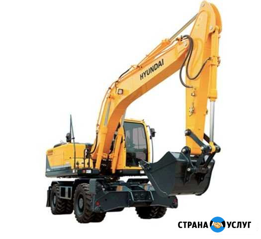 Аренда колесного экскаватора huyndai R200 Сочи - изображение 1