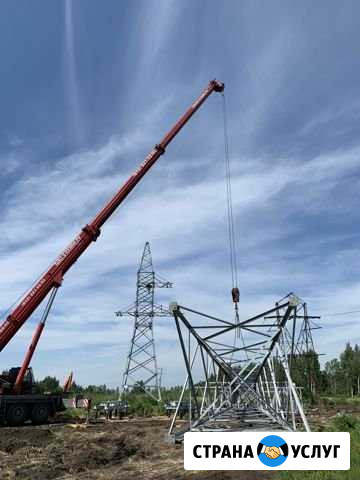 Электромонтажные работы на лэп 10 кВ - 750 кВ Мурманск - изображение 1