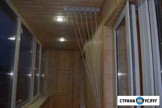 Отделка балконов и лоджий Курск