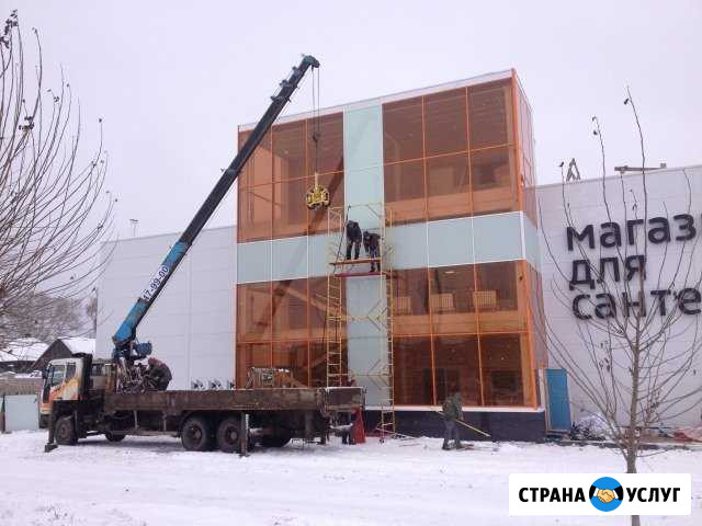 Услуги манипулятора Ижевск 15 т кран 7 т Ижевск - изображение 1