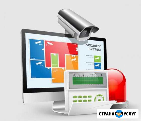 Установка видеонаблюдения, домофонов Крым Симферополь - изображение 1