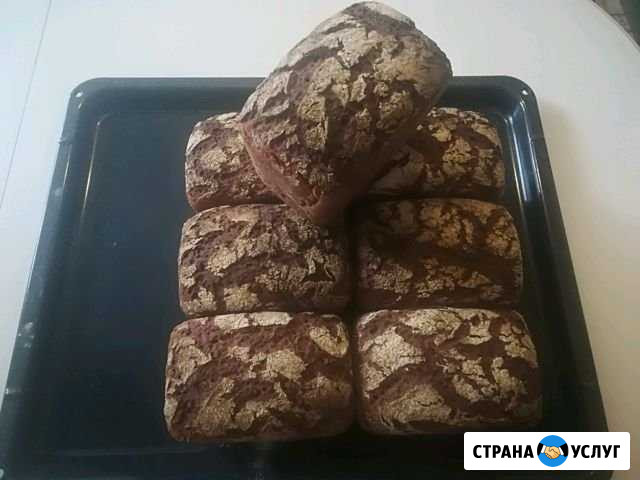 Хлеб из цельнозерновой эко муки на ржаной закваске Брянск - изображение 1