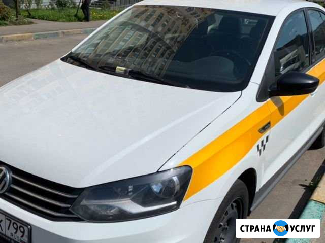 Аренда Volkswagen Polo такси с гбо (газ) Москва - изображение 1