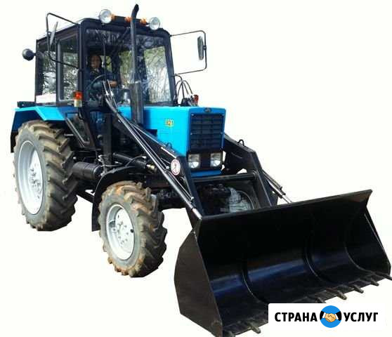 Услуги :Фронтальный погрузчик на базе мтз-82 Александров - изображение 1