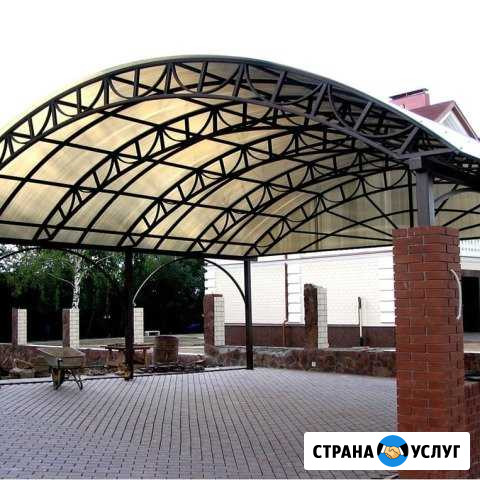 Сварочные работы ворота, навесы, заборы,лестницы Краснодар - изображение 1