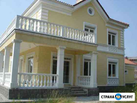 Фасадные работы, утепление, штукатурка, декор Санкт-Петербург
