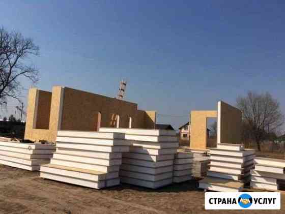 Строительство домов из Сип панелей Москва