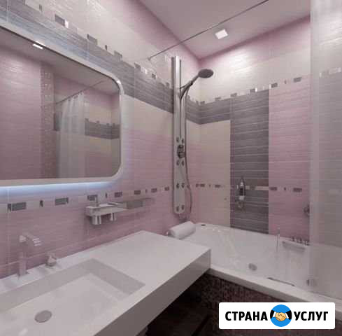 Укладка плитки. Плитка. Ремонт ванной Кашира - изображение 1