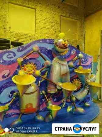 Изготовление декораций,модели из пенопласта, сваро Москва