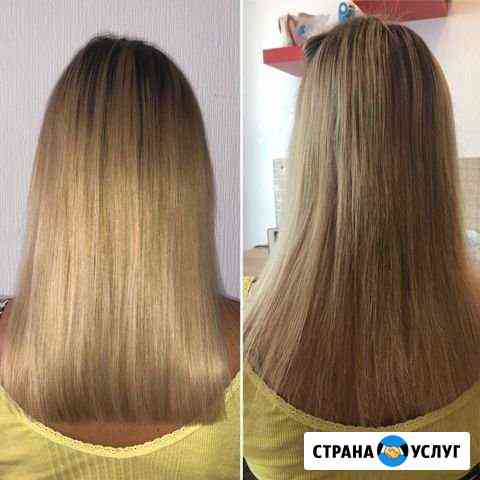 Наращивание волос. Коррекция Мурино