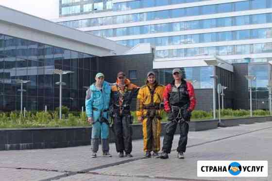 Промышленный альпинисты бригада из 5 человек Москва