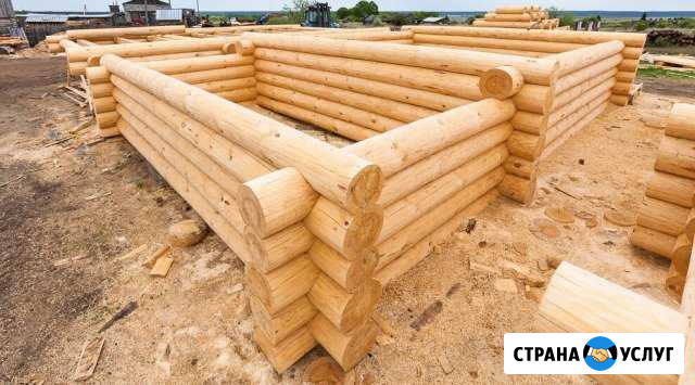Строительство,сборка сруба или бруса, рассрочка,до Ижевск - изображение 1