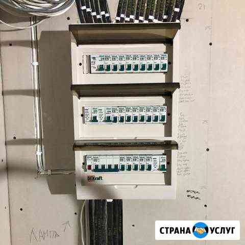 Электромонтажные работы. Электрика под ключ Санкт-Петербург