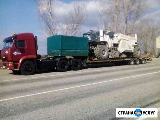 Перевозки негабаритных грузов низкорамным тралом Нариманов