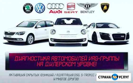 Диагностика, кодирование, прошивка Audi, VW, Skoda Ижевск