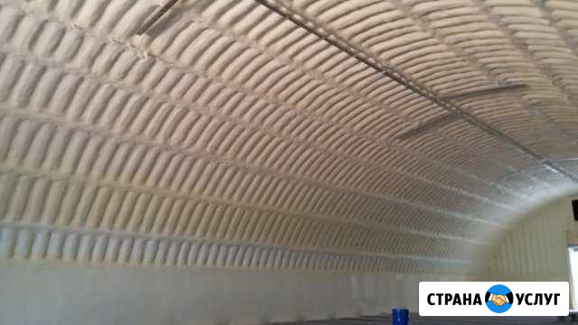 Не утепляйтесь ничем. Только ппу. Напыление Голицыно - изображение 1