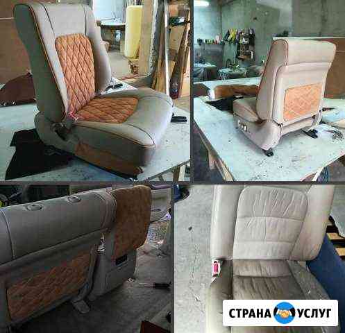 Перетяжка салона автомобиля Омск