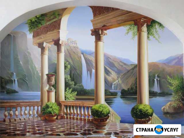 Художественная роспись стен Москва - изображение 1