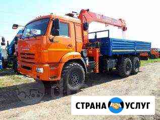 Кран манипулятор (кму - 6 тонн,длина стрелы 16 м.) Тобольск