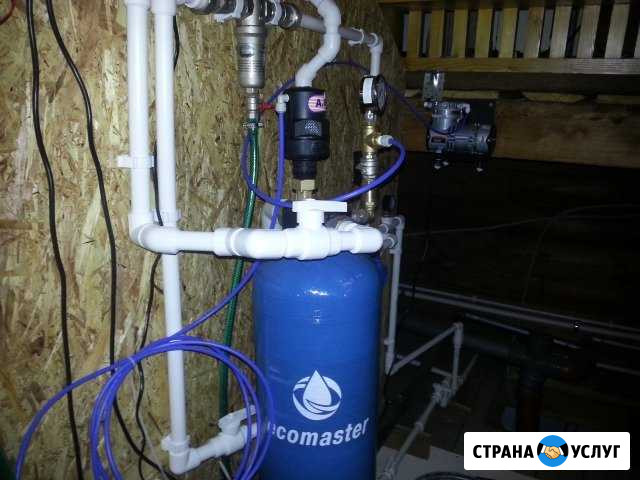 Монтаж фильтров для очистки воды Иркутск - изображение 1