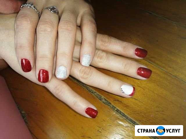 Покрытие ногтей гель лаком, с укреплением акрилово Кинешма - изображение 1