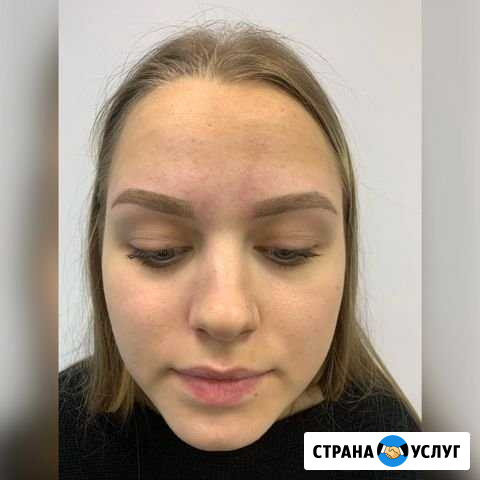 Перманентный макияж бровей (пудровые бровки) Московский - изображение 1