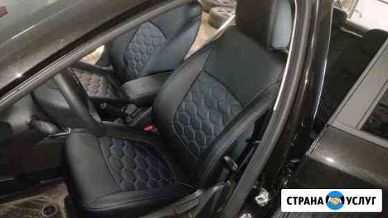 Установка авточехлов с подшивом в Березниках Березники