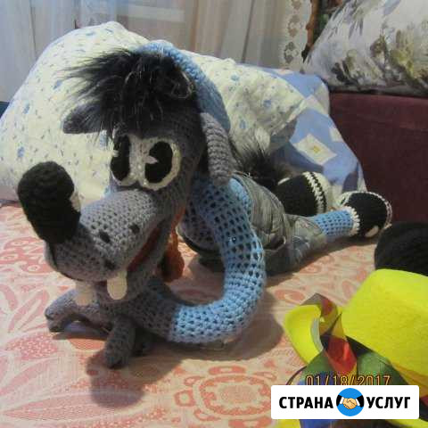 Отдам на реализацию вязаные игрушки и пинетки Ставрополь - изображение 1