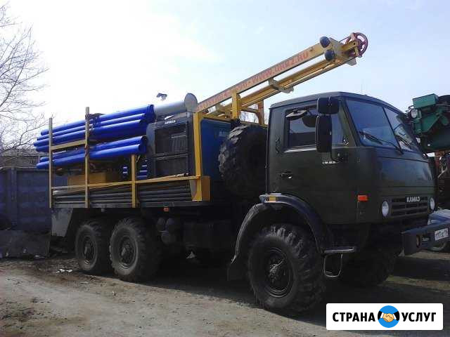 Бурение скважин зимой в Языково и в Благоварском р Языково - изображение 1
