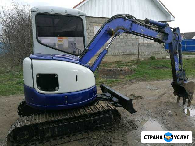 Услуги мини экскаватора +Ямо Бур свай Ханская - изображение 1