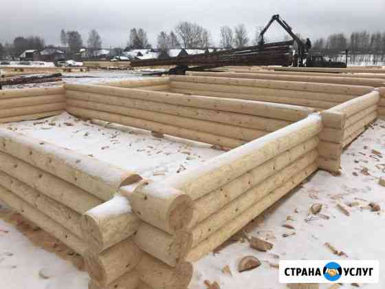 Срубы. Дома ручной рубки Шатура