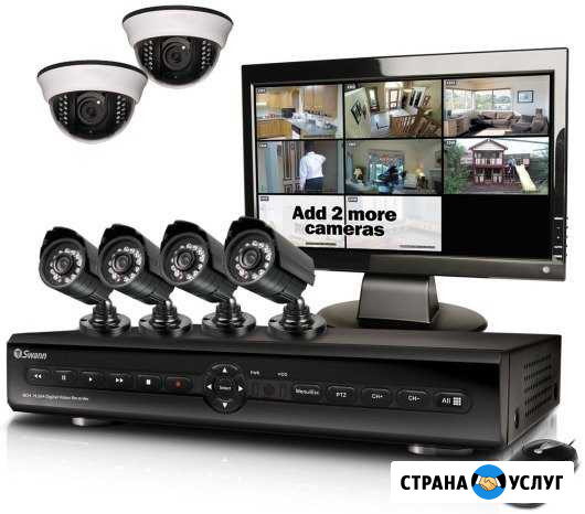 Монтаж установка видеонаблюдения Екатеринбург - изображение 1