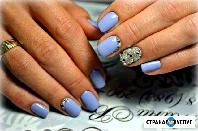 Наращивание ногтей, шеллак, гель лак, парафин Минусинск - изображение 1