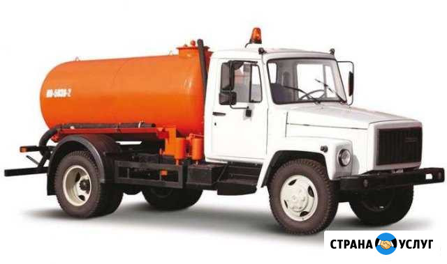 Откачка сливных ям. Доставка технической воды Кузнецк - изображение 1