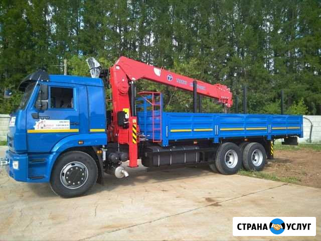 Услуги манипулятора, автовышки Ижевск - изображение 1