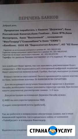 Гарантия на исполнения контракта Городец - изображение 1