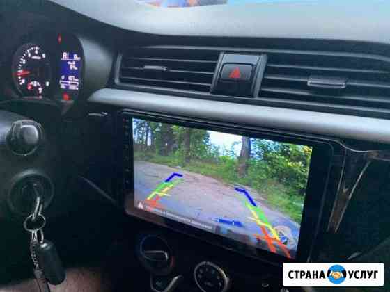 Установка магнитолы, камеры заднего вида Иваново