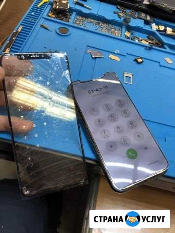 Переклейка стёкла iPhone X/xs/Xr/xs max Петрозаводск - изображение 1