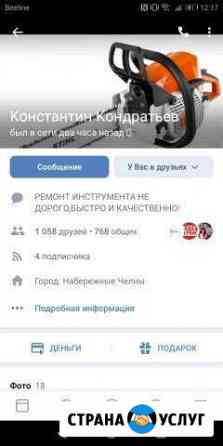 Ремонт бензоинструмента и электроинструмента Набережные Челны