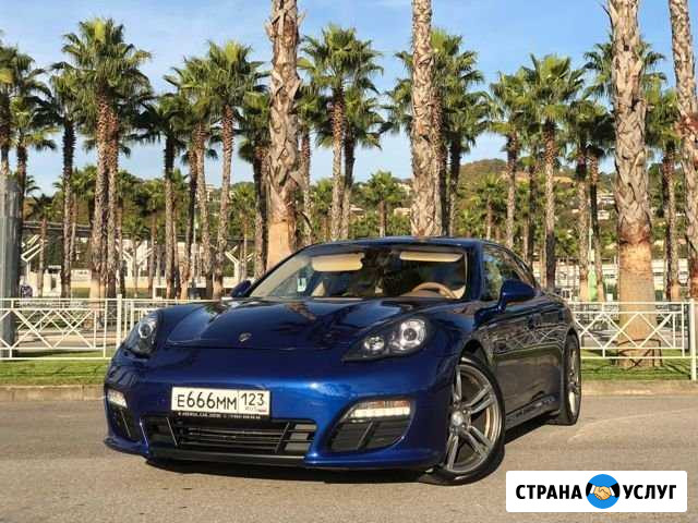 Аренда машин / Porsche Panamera 4S / Адлер Сочи - изображение 1