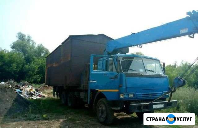 Перевозка гаражей манипулятор Уфа - изображение 1