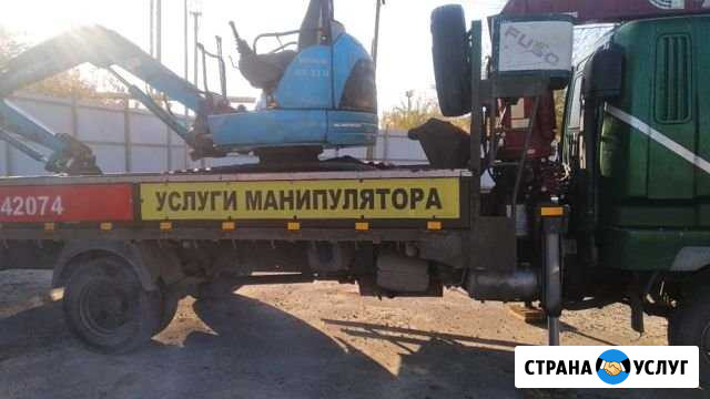 Услуги мини экскаватора 3.5 тоны+ Манипулятор 5 то Аксай - изображение 1