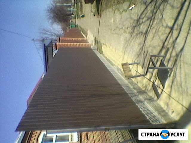 Установки заборов и навесы с профиля дерева евро ш Тихорецк - изображение 1