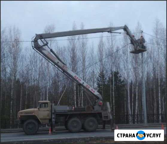 Аренда автовышки 22 м Сургут - изображение 1